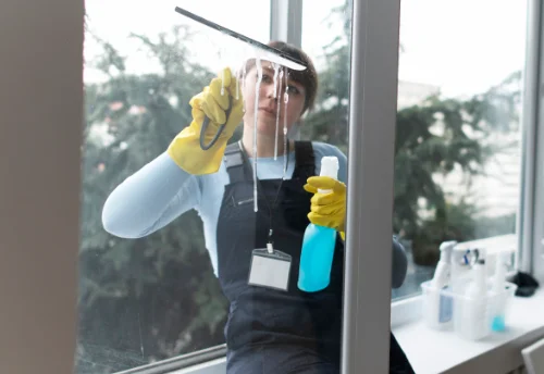 Nettoyage de vitres intérieures et extérieures à Anzême